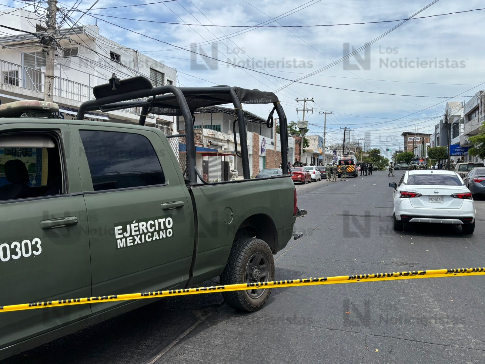 Atacan a balazos un local de préstamos en el Primer Cuadro de Culiacán