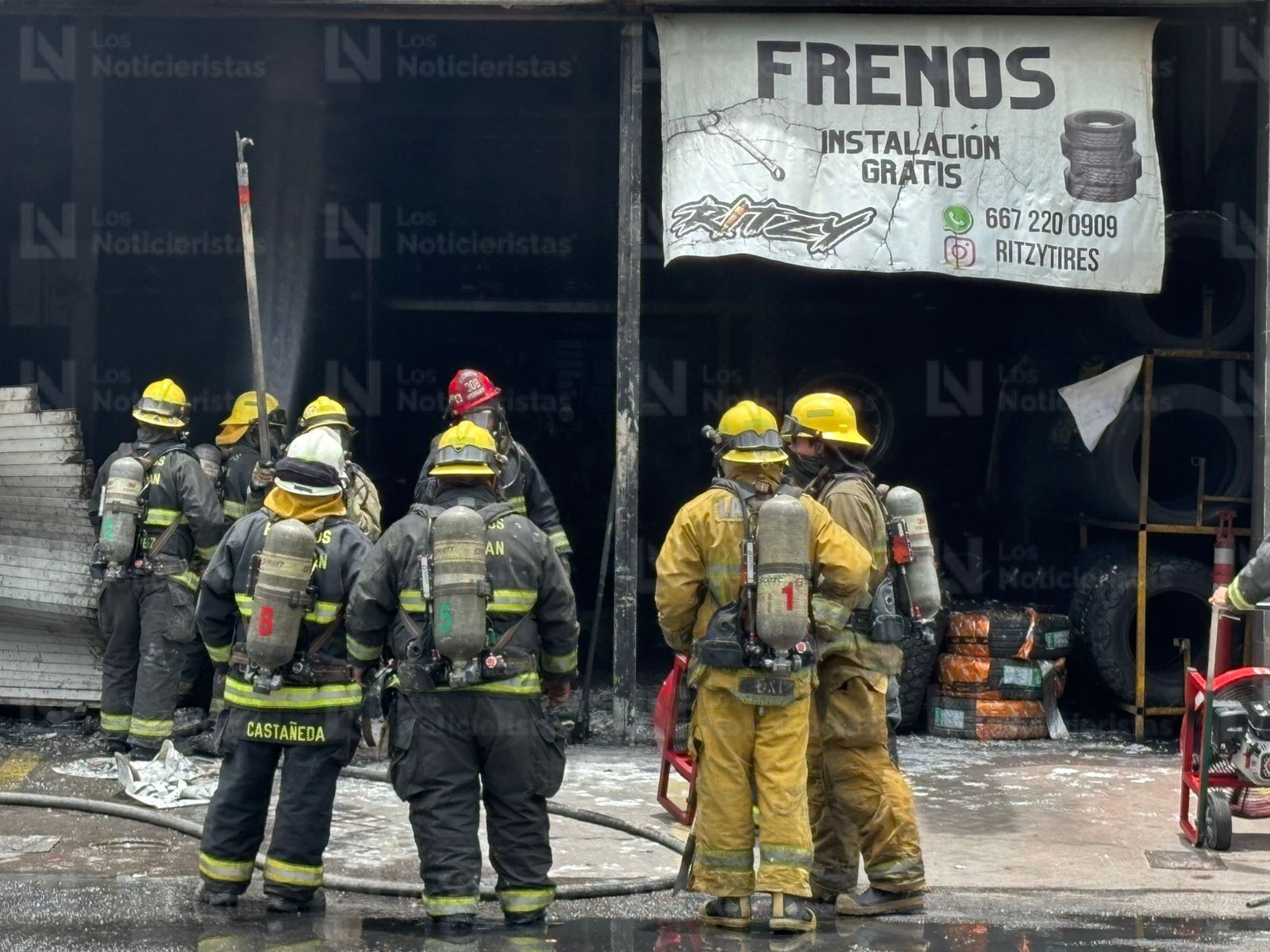 Atacan y vandalizan taller mecánico en sector La Conquista