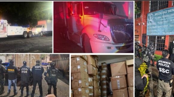 Autoridades federales y estatales aseguran inmuebles y recuperan medicamento controlado robado en Edomex
