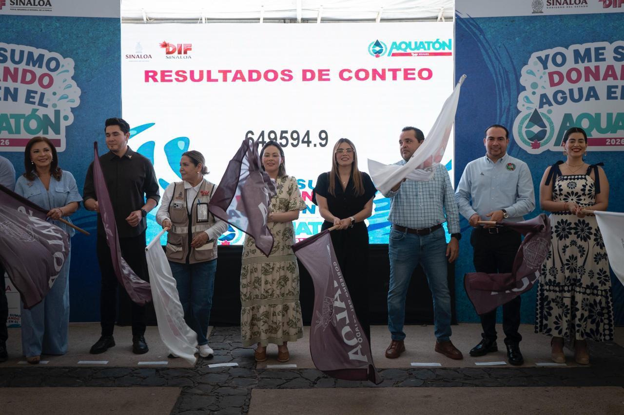 Ayuntamiento de Culiacán aporta 60 mil litros de agua al Aquatón 2026 para combatir los problemas de sequía