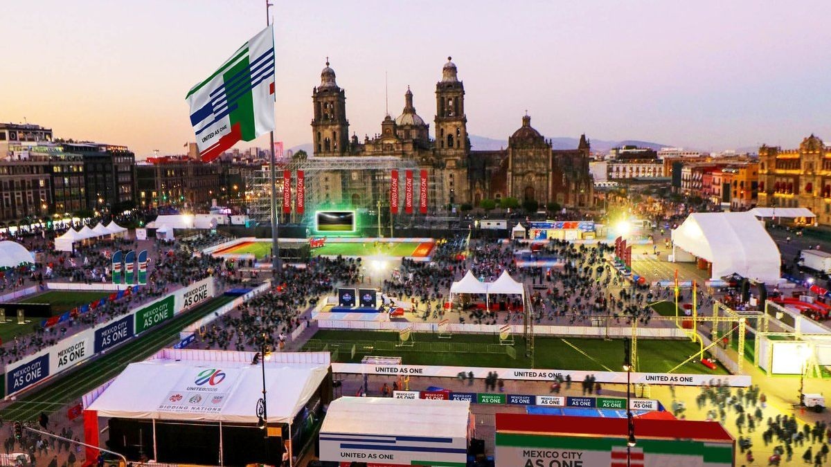CDMX alista Fan Fest en el Zócalo para el Mundial 2026