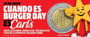 Día de la Hamburguesa, Carl's Jr