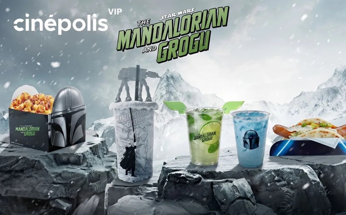 Cinépolis anuncia menú temático de The Mandalorian y Grogu