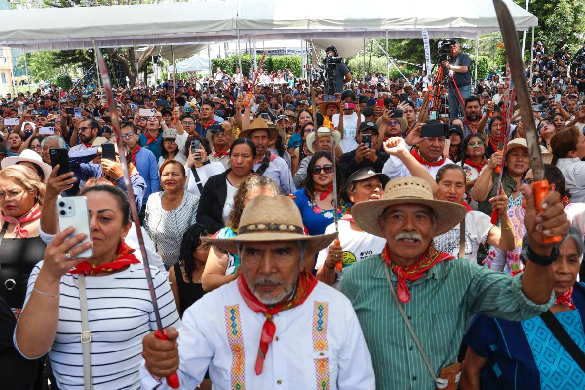 Claudia Sheinbaum Pardo en San Salvador Atenco, Estado de México