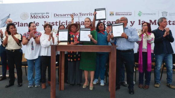 “Nunca más represión contra el pueblo de México”: Sheinbaum en Atenco