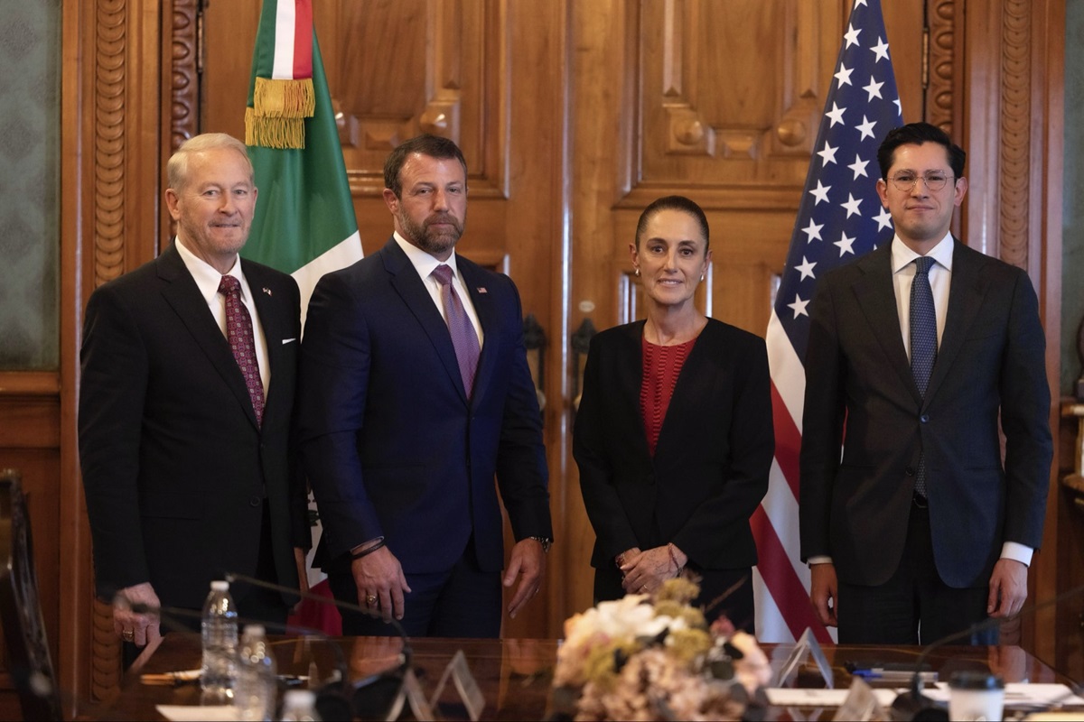Claudia Sheinbaum se reúne con Markwayne Mullin