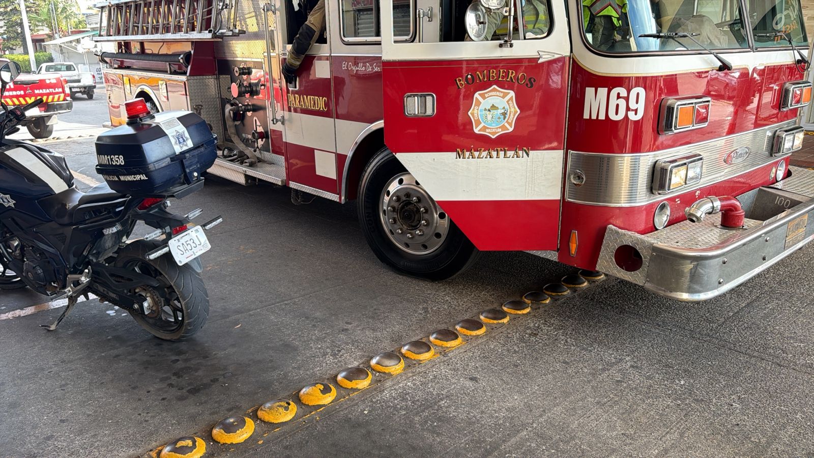 Conato de incendio en área de tortilleria en tienda de conveniencia en Mazatlán