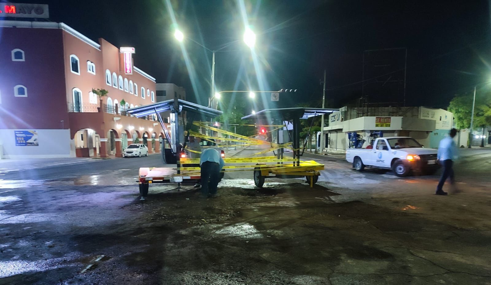 Concluye reparación en el cruce de Francisco I. Madero y Avenida Rodolfo G. Robles, en Culiacán
