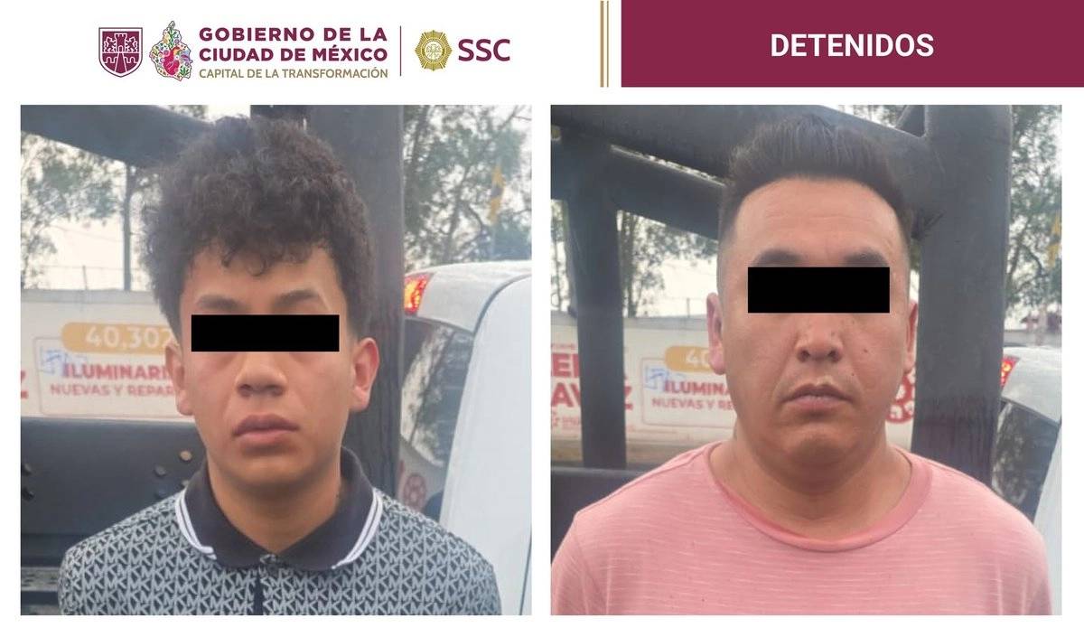 Detienen a dos presuntos responsables de balacera del Día de las Madres en Iztapalapa
