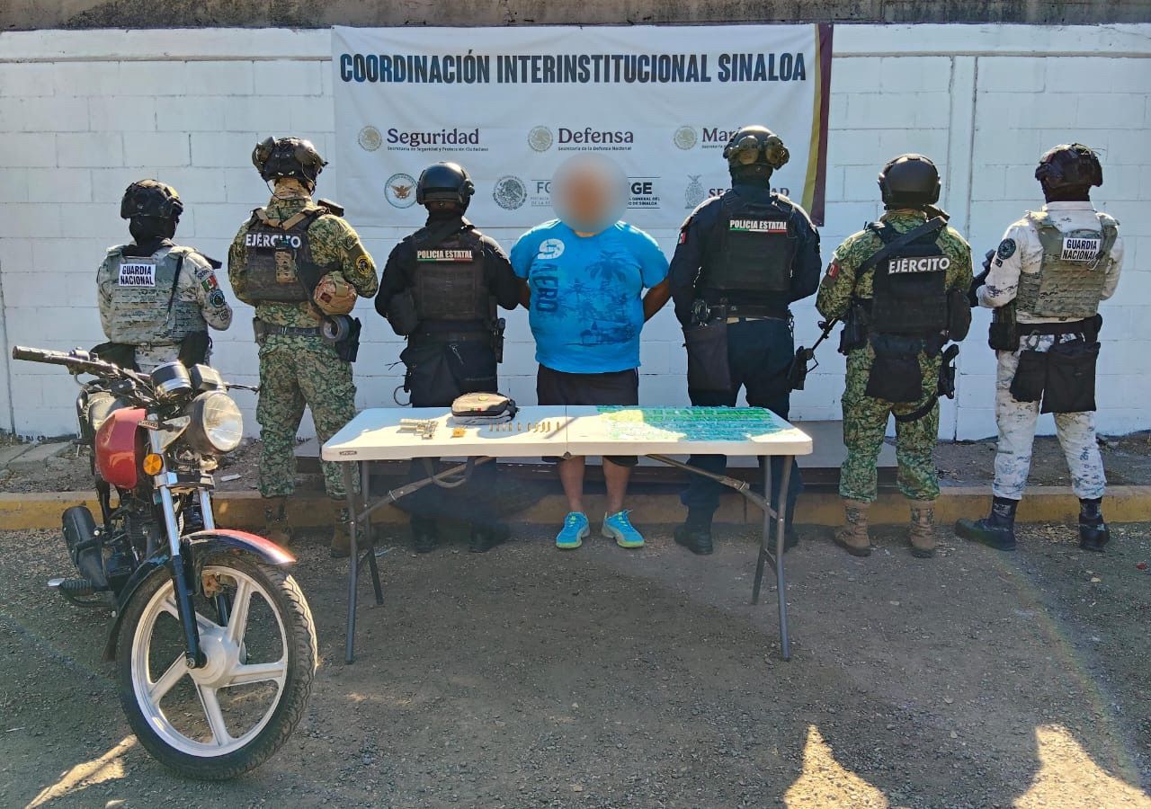 Detienen a un hombre con dosis de droga