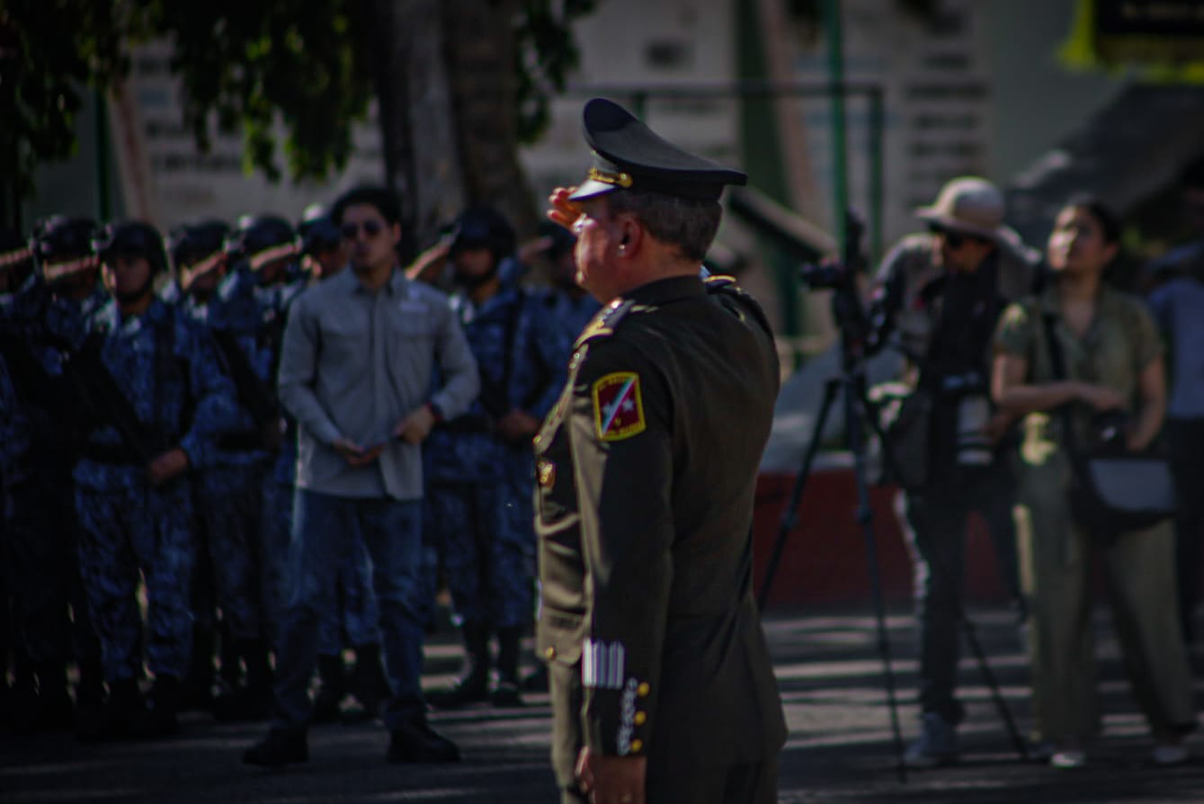 El General Julio César Islas Sánchez rinde protesta como Comandare de la Novena Zona Milltar, en Culiacán