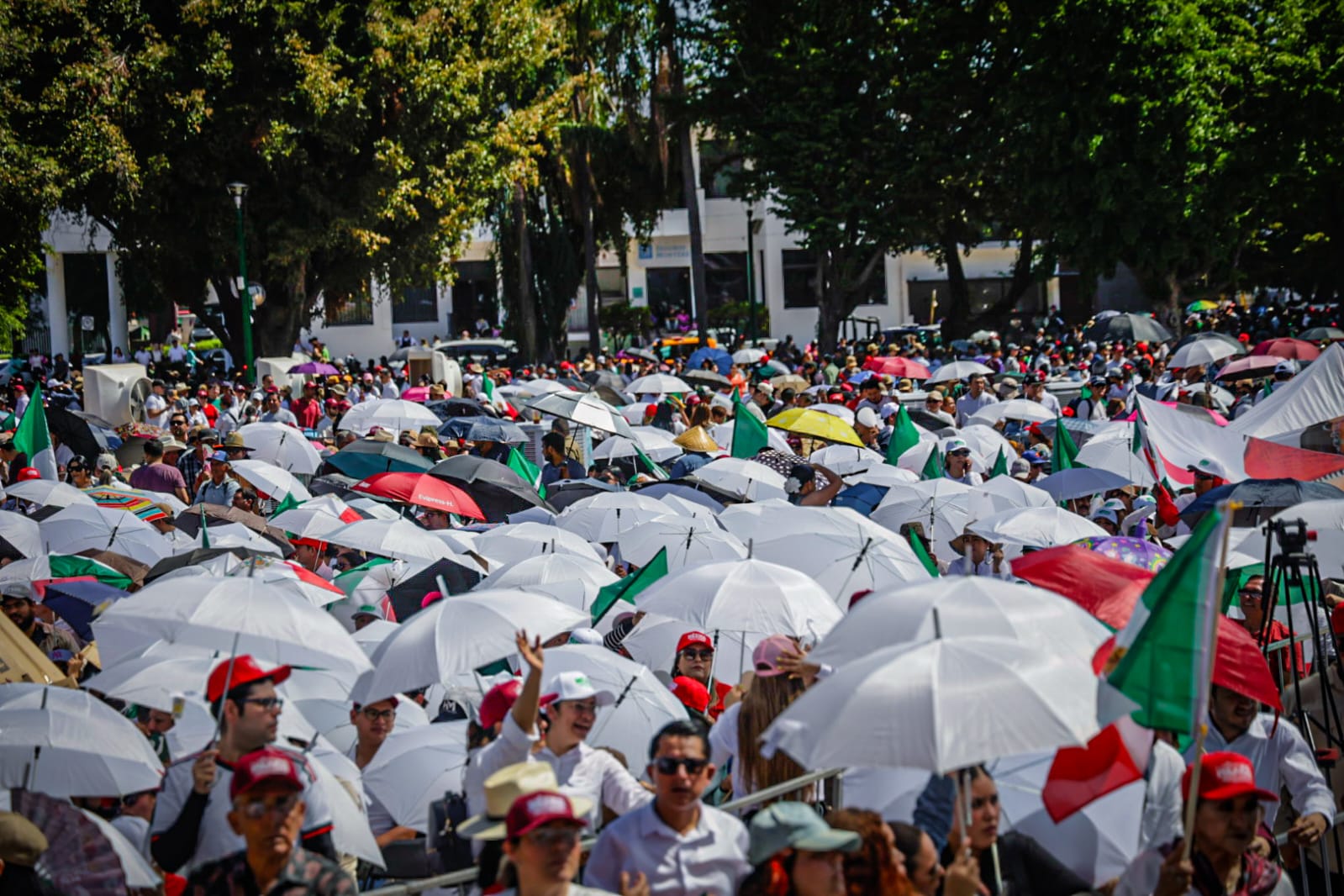 Evento en Culiacán por informe de Claudia Sheinbaum