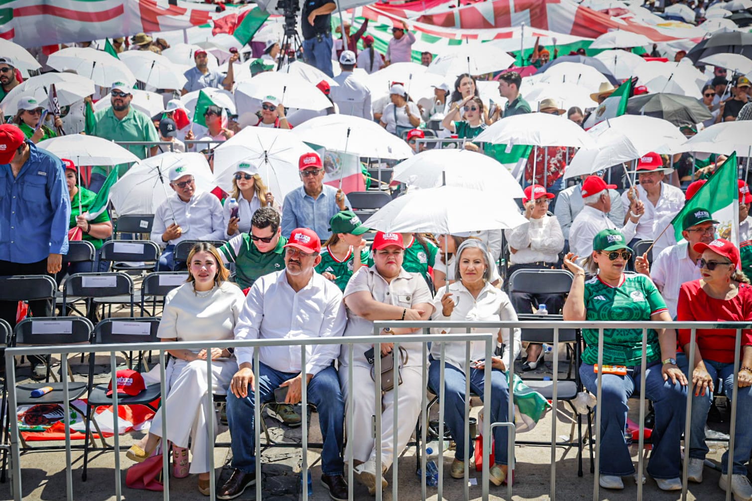 Evento en Culiacán por informe de Claudia Sheinbaum