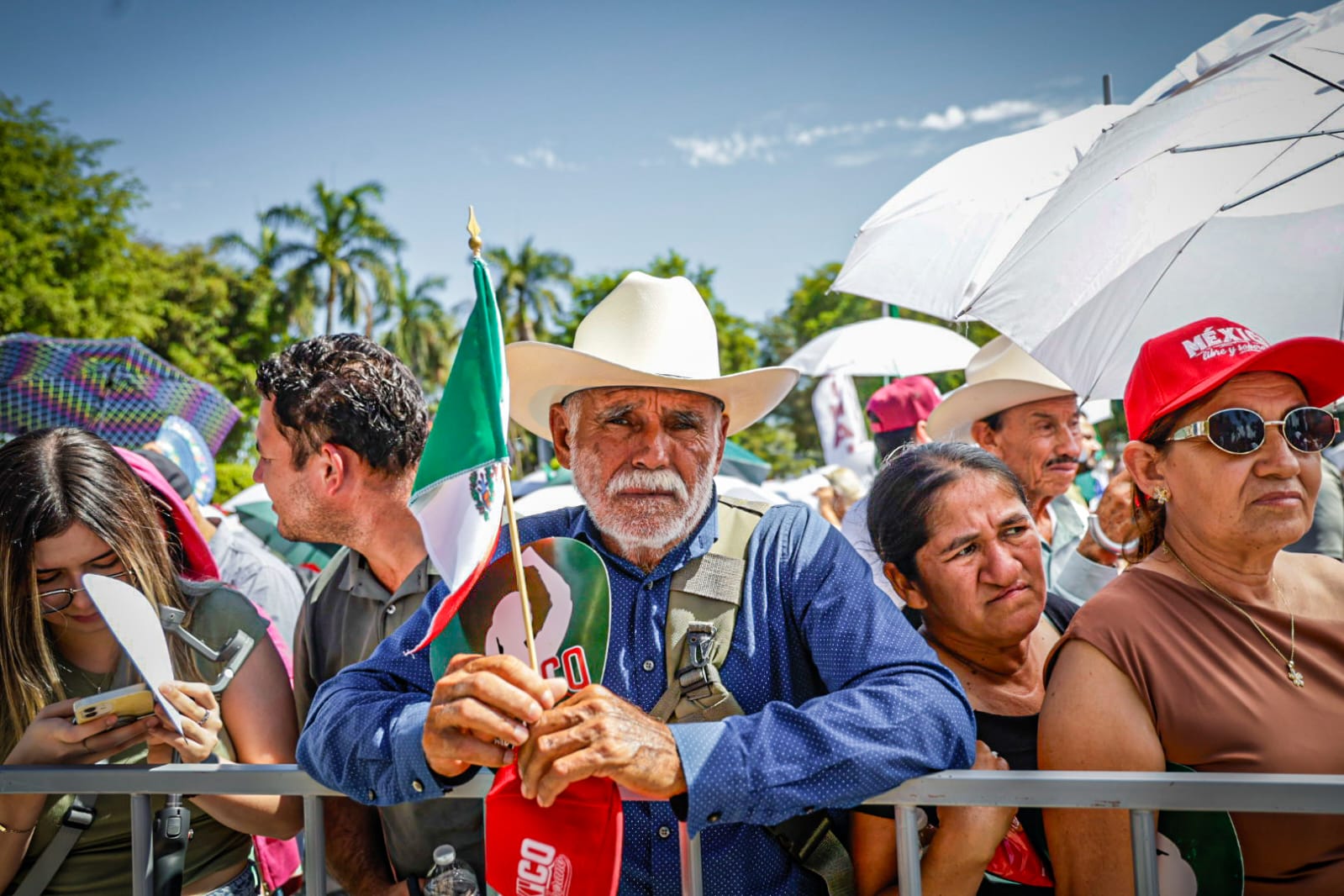 Evento en Culiacán por informe de Claudia Sheinbaum