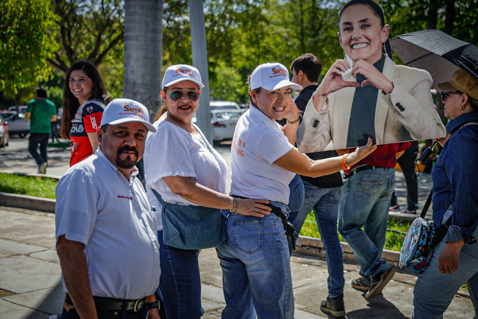 Evento en Culiacán por informe de Claudia Sheinbaum