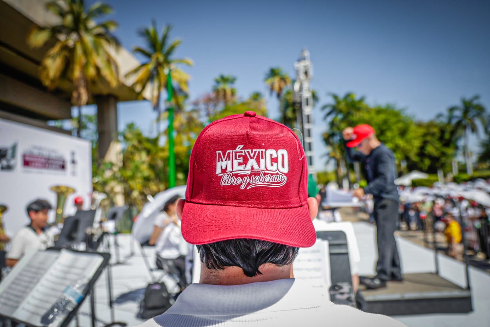 Evento en Culiacán por informe de Claudia Sheinbaum