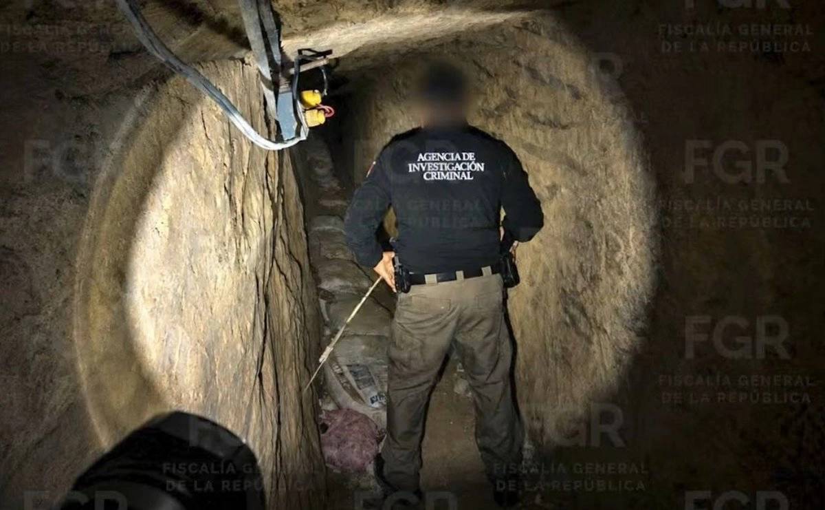 FGR asegura túnel huachicol y 205 mil litros de combustible en Nuevo León