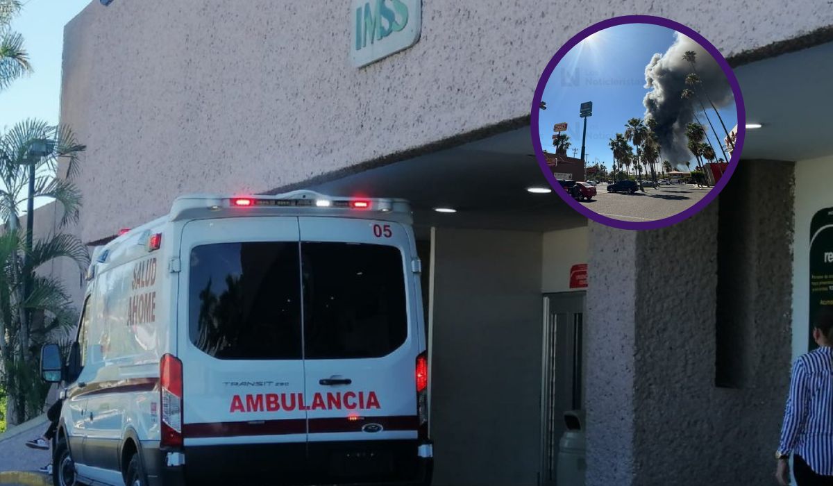IMSS Sinaloa reporta estables en HGZ 49 y Ginecopediatria a lesionados por incendio en plaza comercial de Los Mochis; menores y mujer embarazada ya fueron dados de alta
