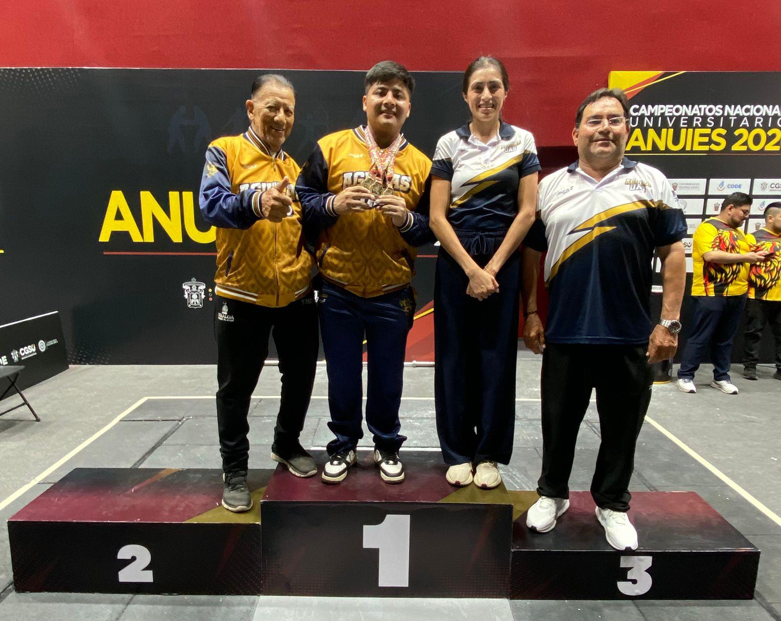 Ganadores de medallas en la categoría de Halterofilia