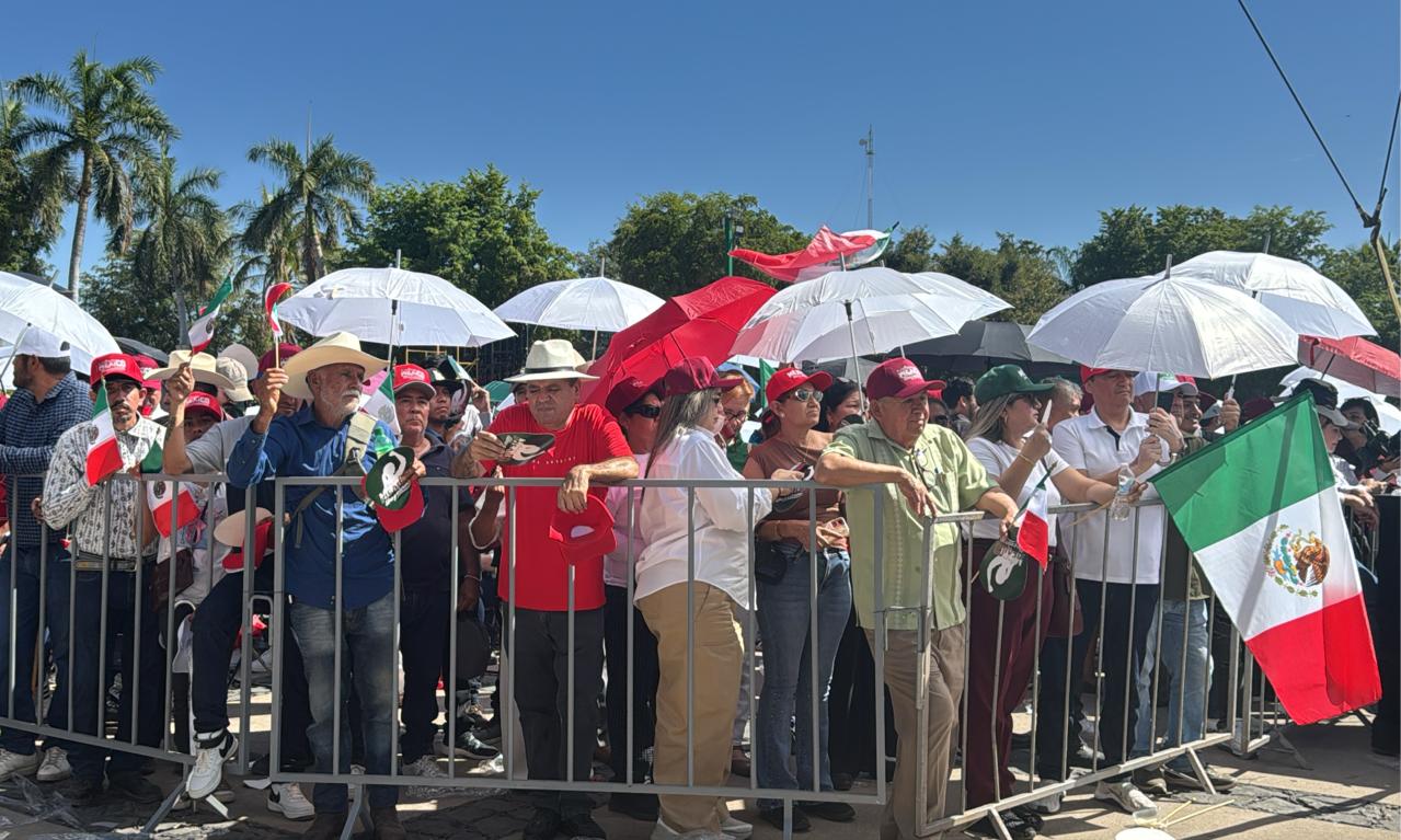 Gobernadora llama a respaldar a Claudia Sheinbaum por segundo informe