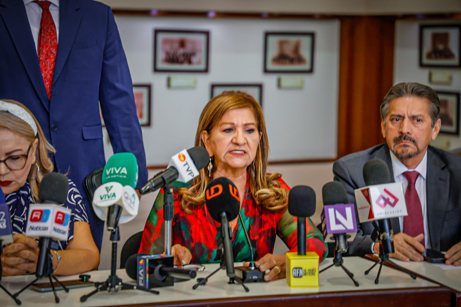 Tere Guerra tras la designación del Congreso de la gobernadora interina