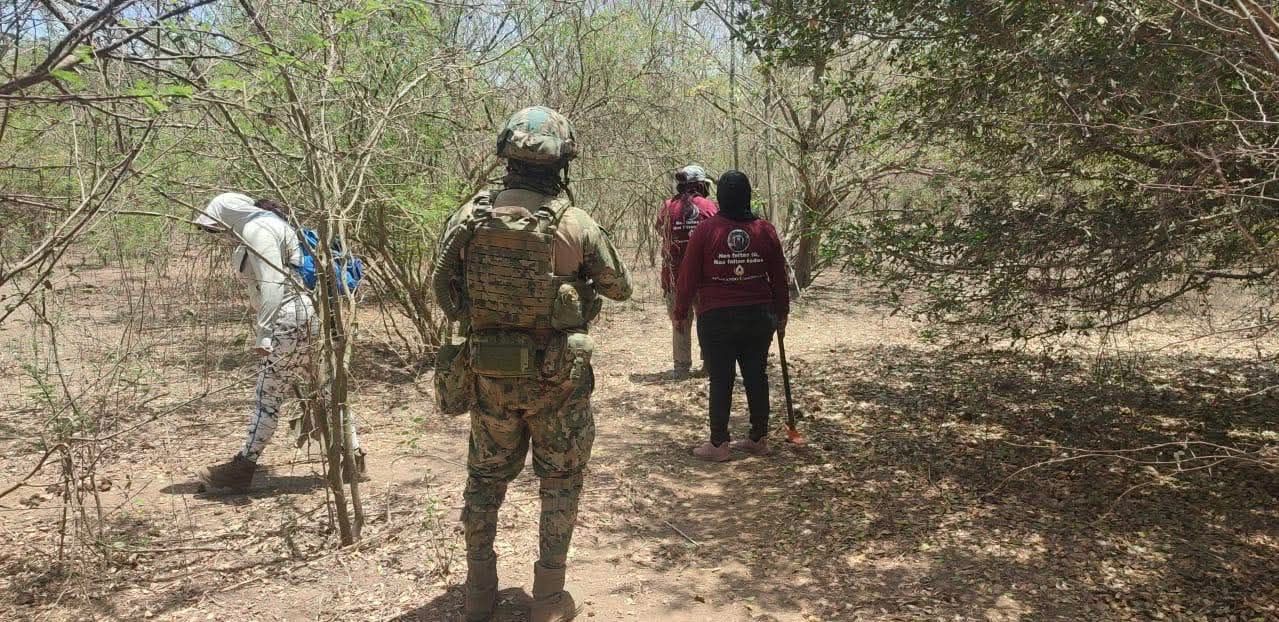 Grupo de rastreadoras localizan los restos de dos mujeres desaparecidas en Mazatlán