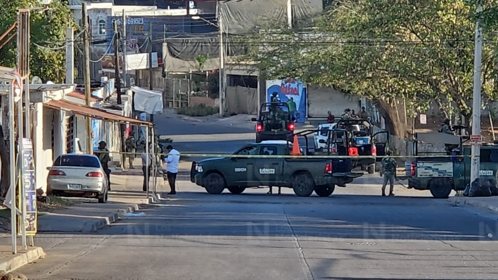 Hallan restos humanos en dos maletas frente a canchas deportivas en la Estela Ortiz de Culiacán