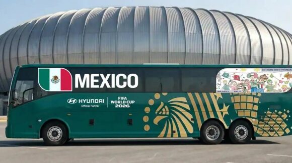 Hyundai y FIFA lleva dibujos infantiles a los autobuses oficiales del Mundial 2026