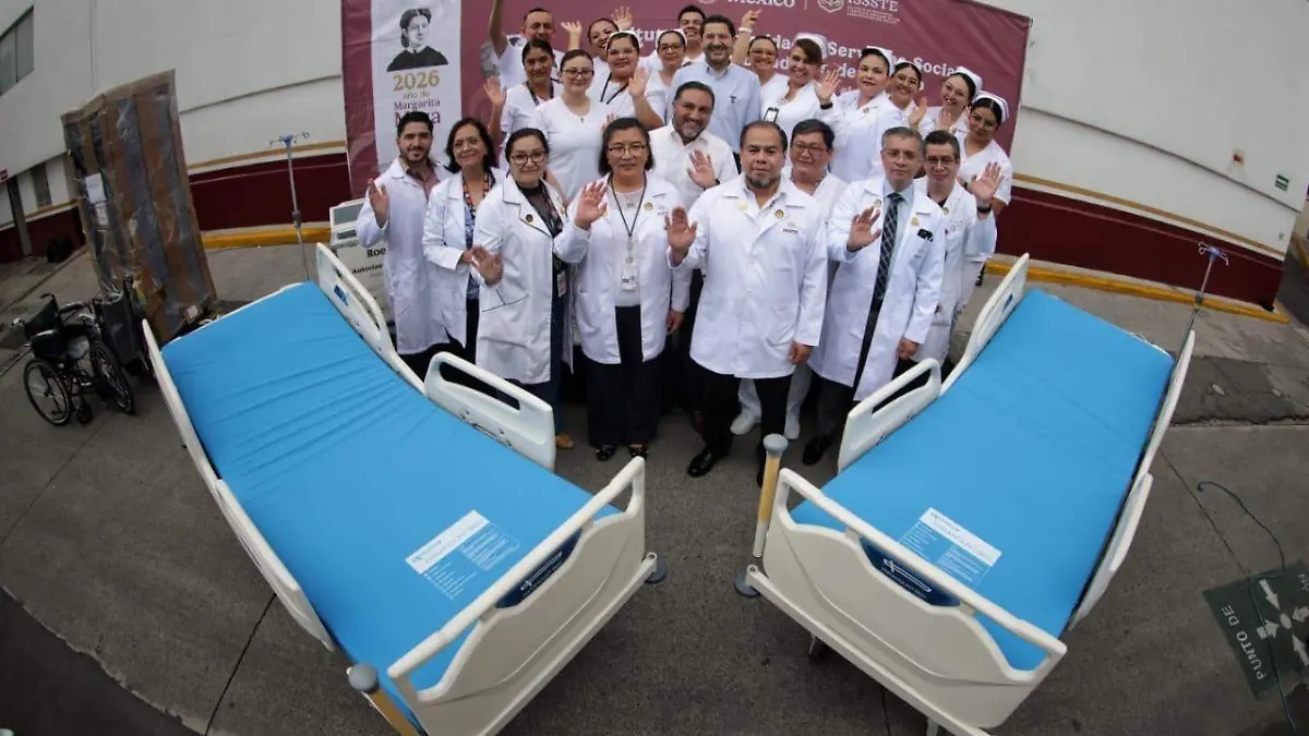 ISSSTE recibe más de 2 mil camas modernas nuevas