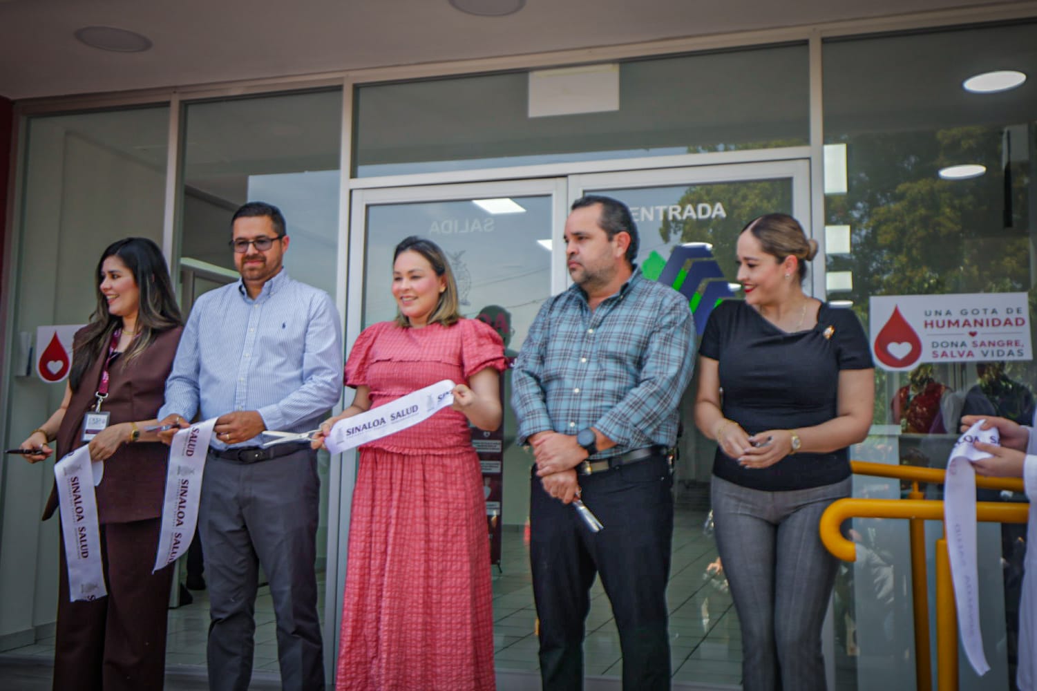 Inauguración del Centro Estatal de la Trasfusión Sanguínea de Sinaloa