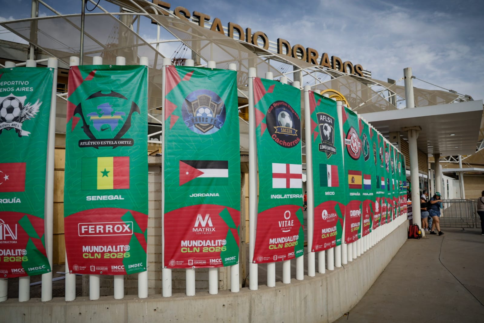 Inauguración del Mundialito en Culiacán