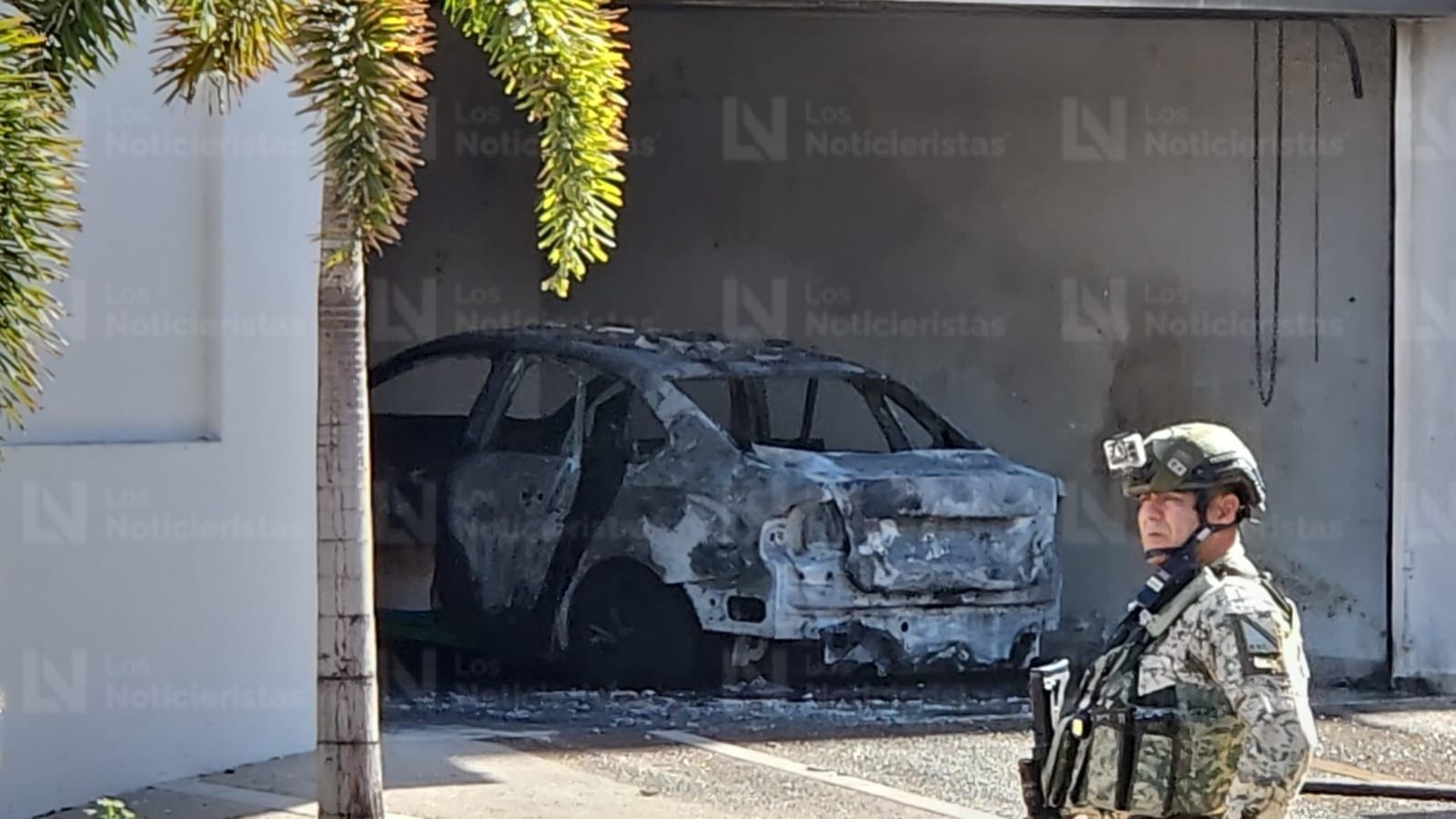 Incendio en clinica de la colonia Hidalgo en Culiacán