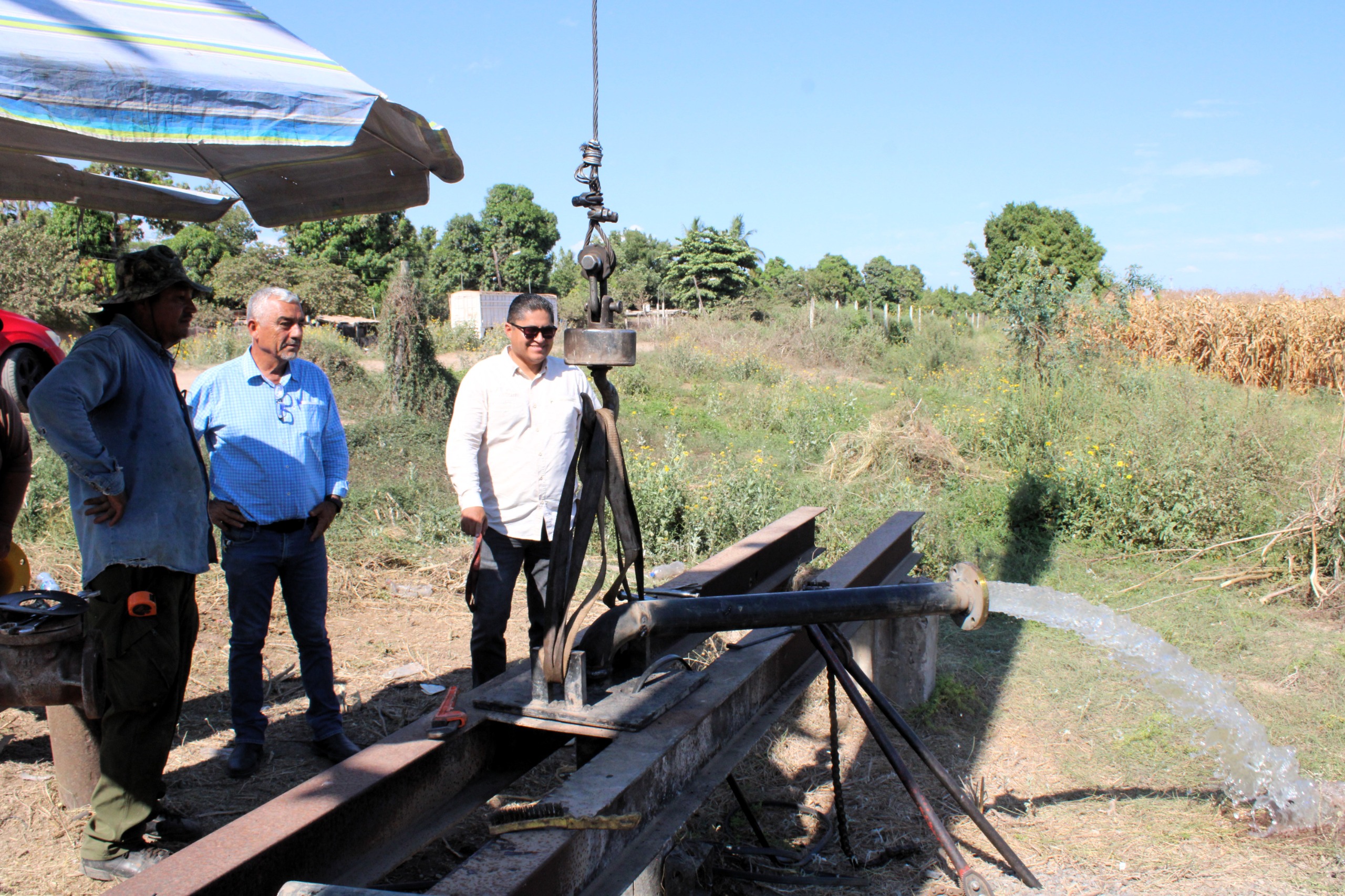 JAPAN rehabilita bomba de refuerzo en la comunidad de La Sinaloa, Navolato, para mejorar presión de agua de la zona