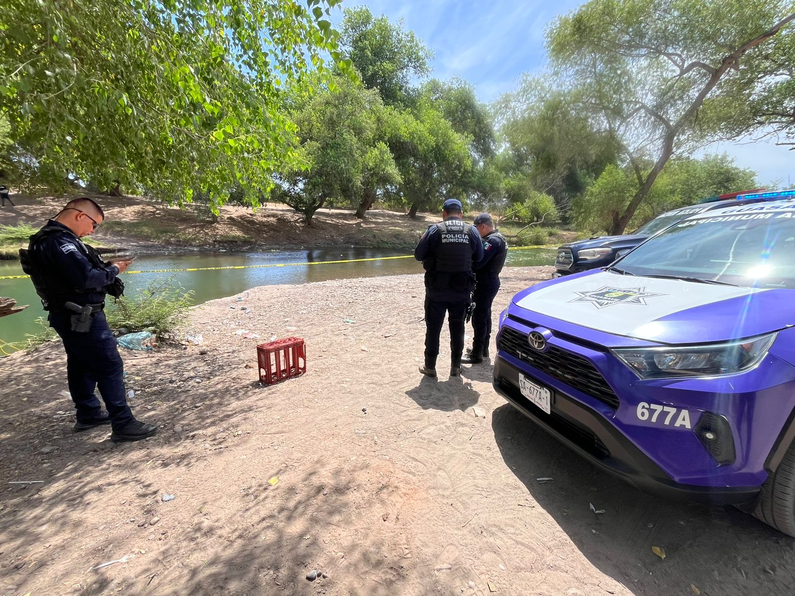 Joven muere ahogado mientras convivia con amigos en Caimanero, Guasave