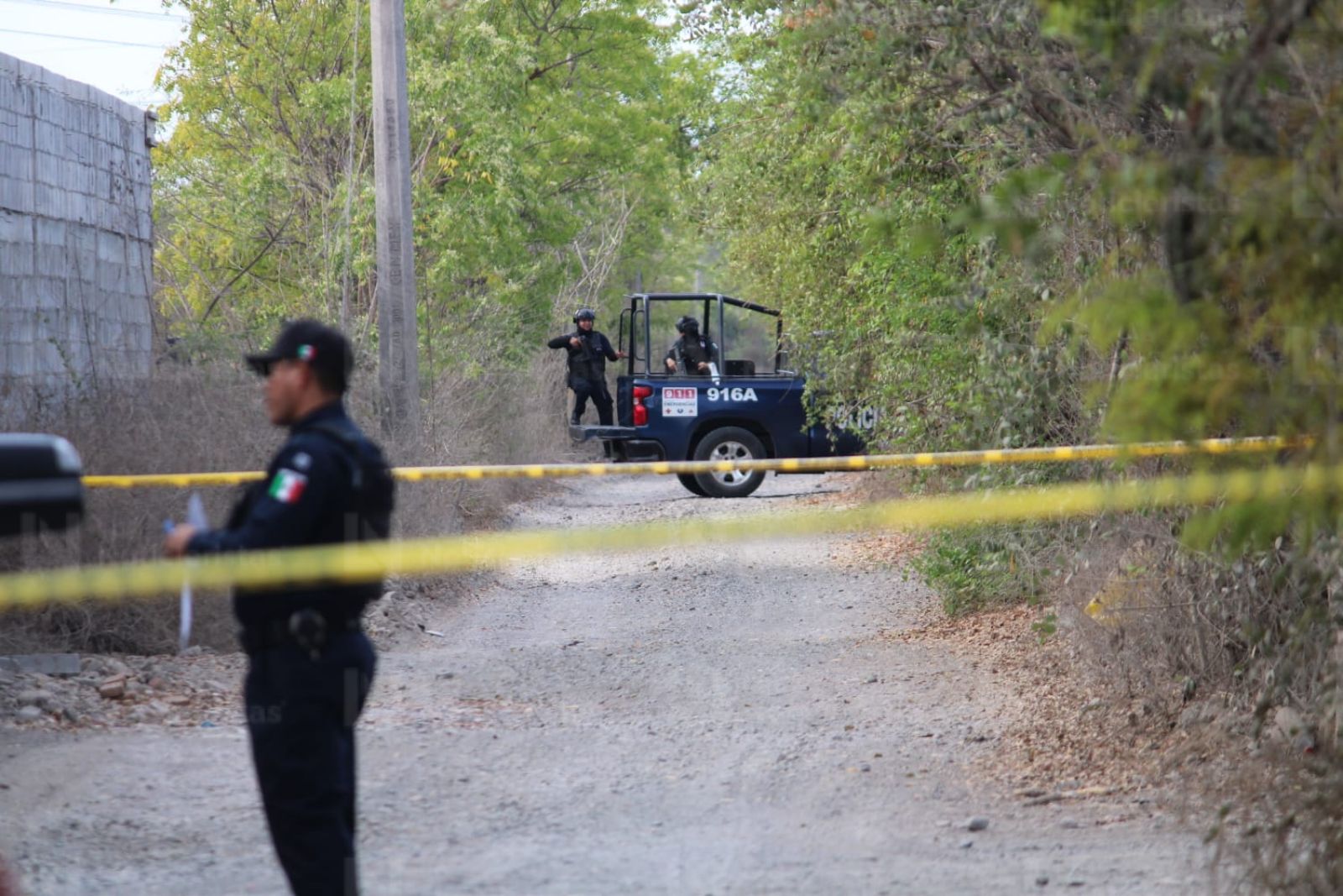 Localizan dos cuerpos sin vida cerca del centro penitenciario de El Castillo en Mazatlán, Sinaloa
