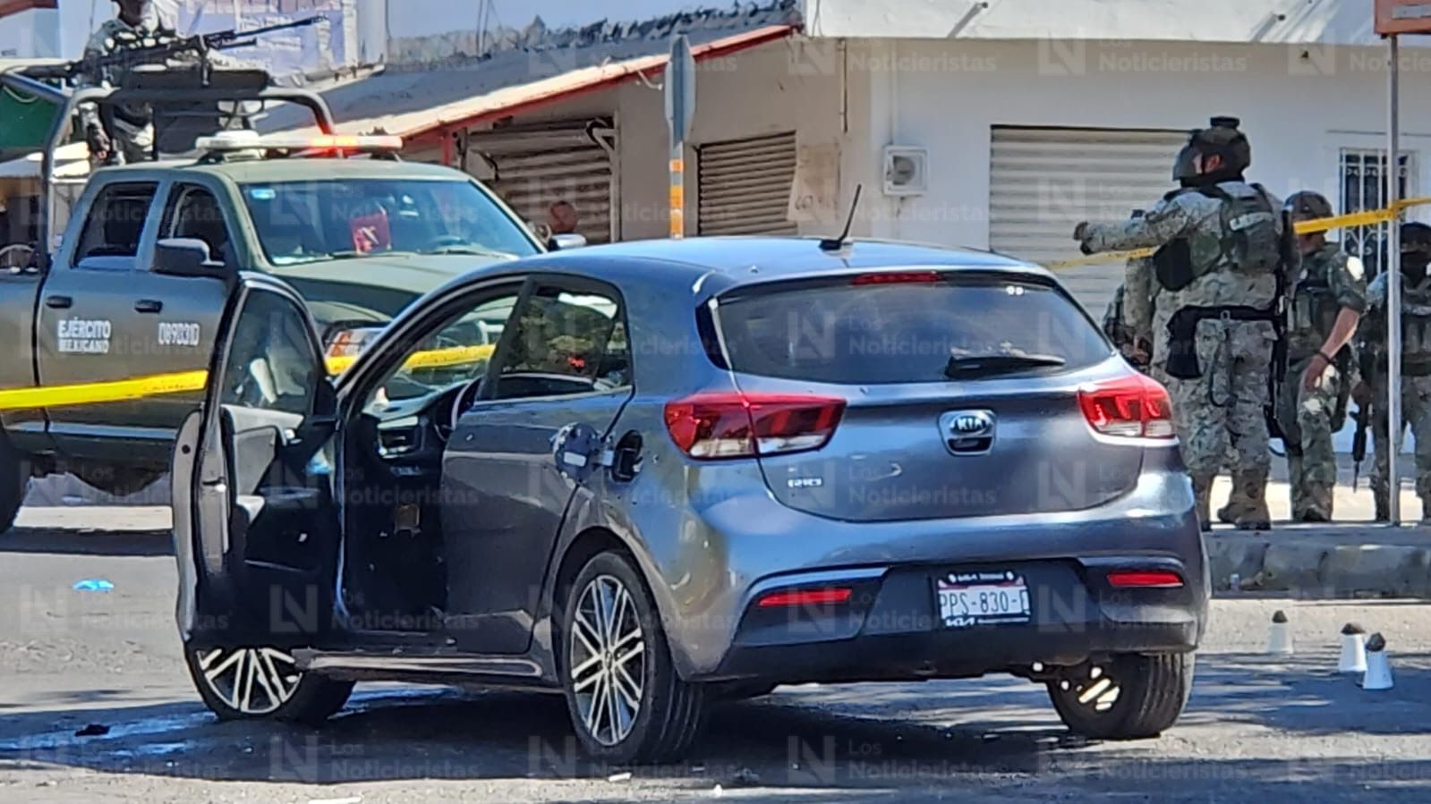 Balacera Rafael Buelna de Culiacán deja un hombre lesionado de gravedad