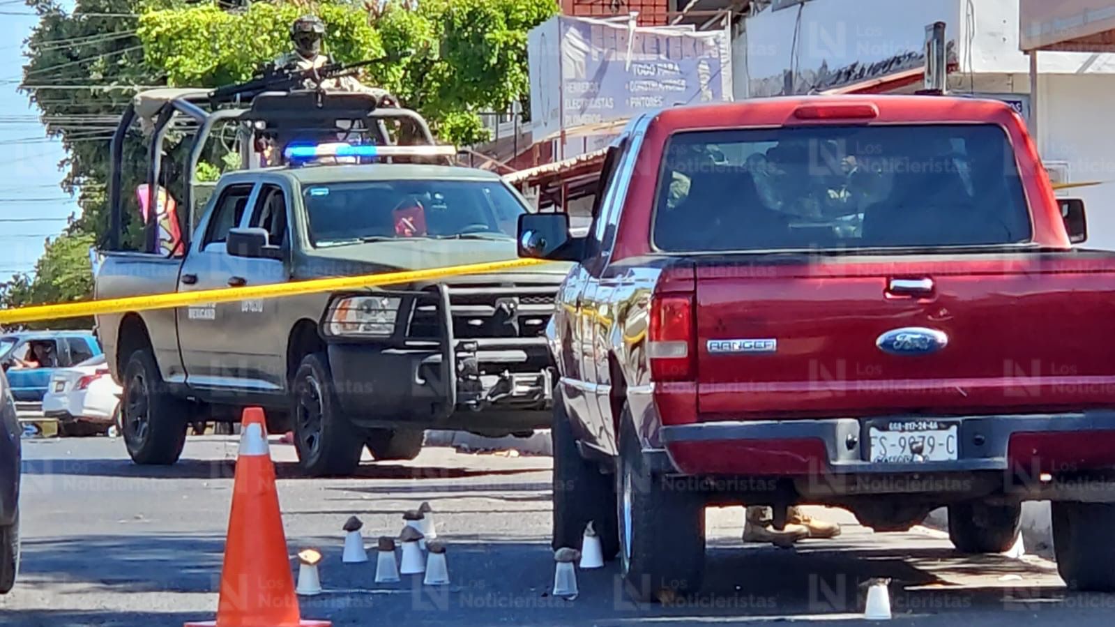 Balacera Rafael Buelna de Culiacán deja un hombre lesionado de gravedad