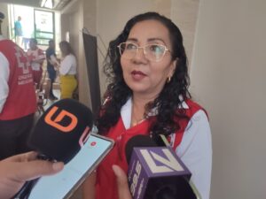 María del Rocío Sánchez Carrillo, directora Administrativa Local de Cruz Roja Mazatlán