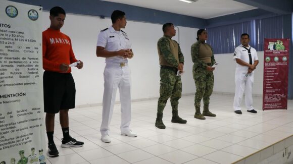 Marina busca talento joven en Mazatlán, Sinaloa; ofrecen vacantes y carrera naval a estudiantes del ITMAZ