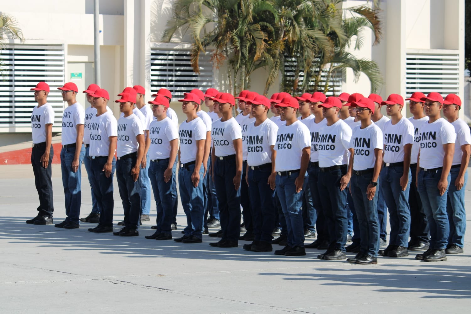 Toma de Protesta marineros del Servicio Militar Nacional en Mazatlán