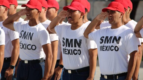 Semar toma protesta a marineros del Servicio Militar Nacional en Mazatlán
