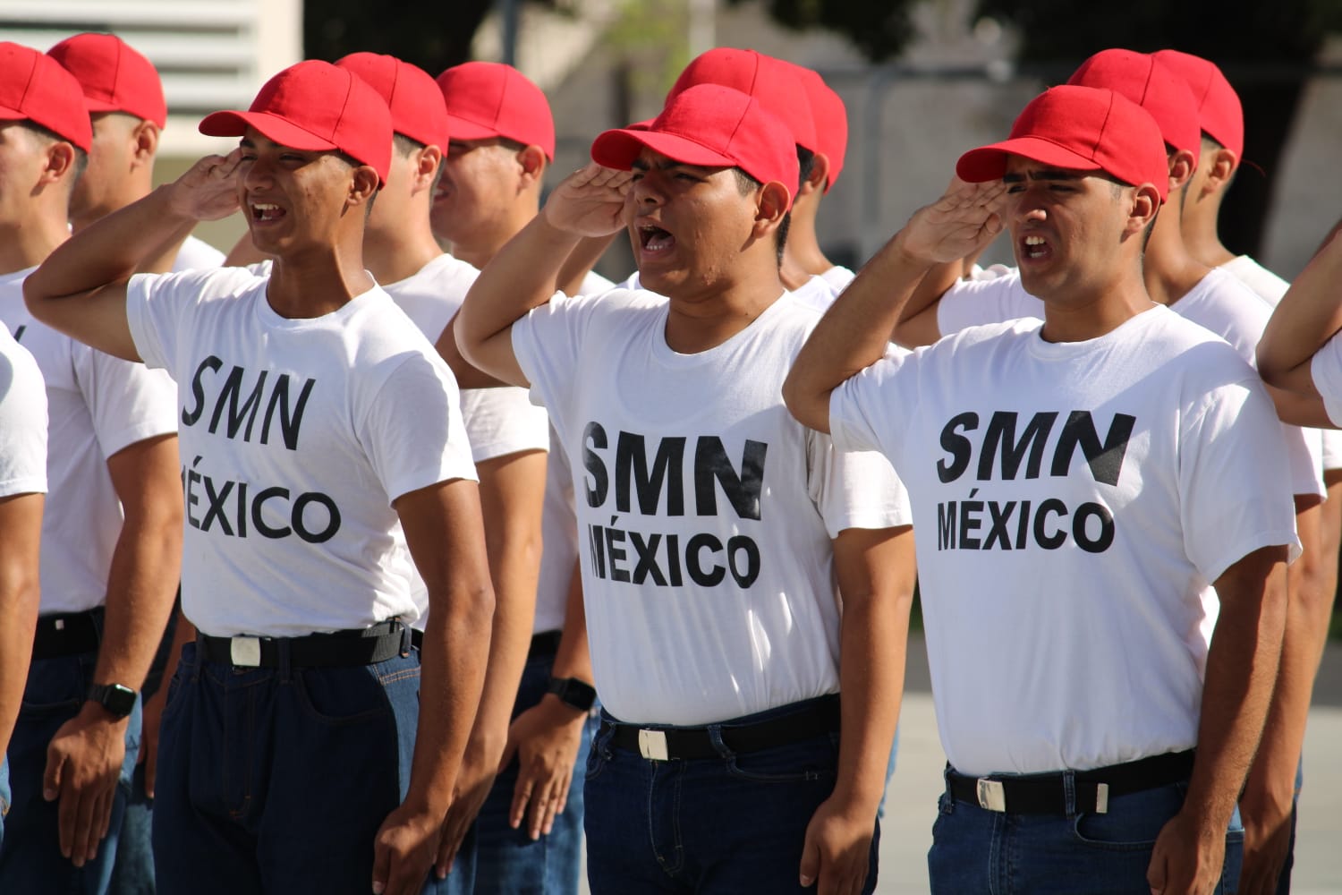 Toma de Protesta marineros del Servicio Militar Nacional en Mazatlán