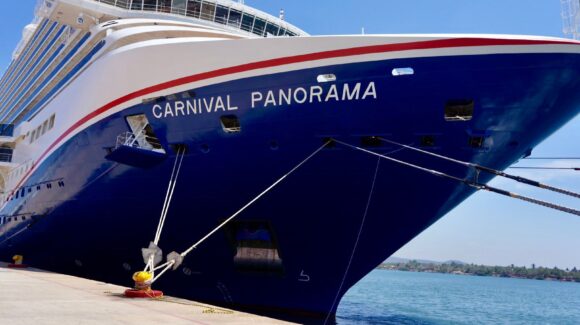 Carnival Panorama deja derrama superior a 5.6 millones de pesos en Mazatlán