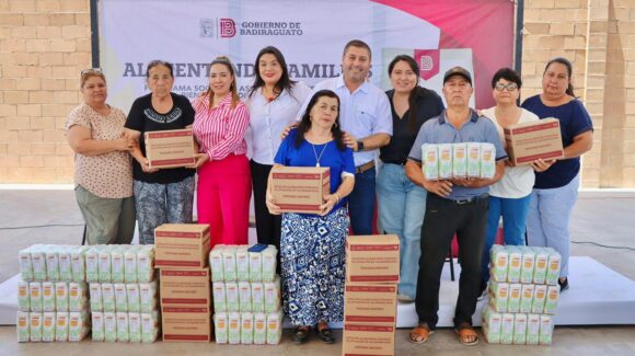 Más de mil 500 familias de Badiraguato son beneficiadas con el programa social municipal ‘Alimentando Familias’