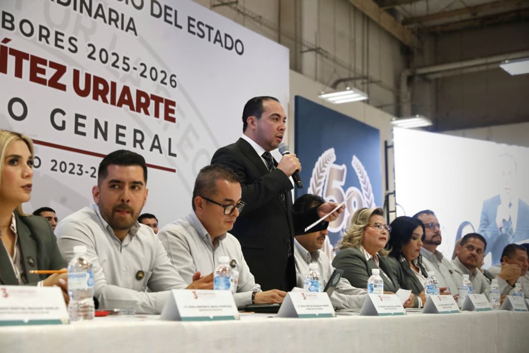 Michel Benitez presenta su tercer informe al frente del STASE, aprueban reformas para fortalecer la democracia sindical