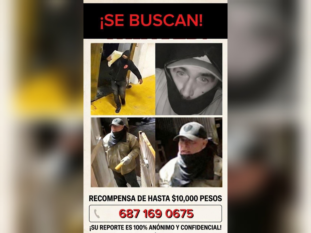 Piden apoyo para localizar a presuntos ladrones
