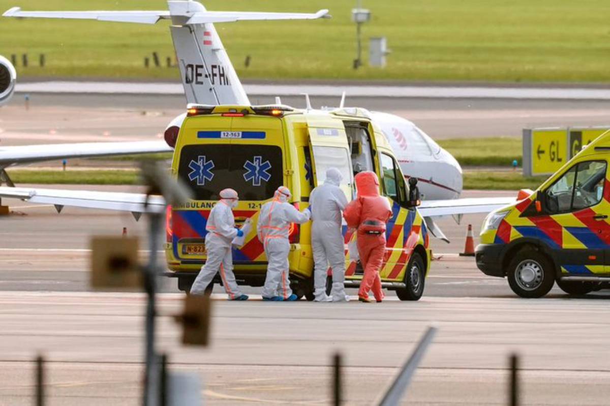 Primer vuelo de evacuación del MV Hondius aterriza en Ámsterdam tras brote de hantavirus