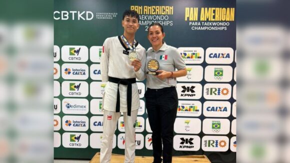 El sinaloense Samuel García gana plata en Panamericano de Parataekwondo en Brasil