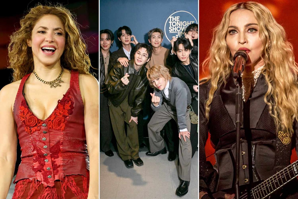 Shakira, Madonna, y BTS encabezarán show de medio tiempo de la final del mundial 2026