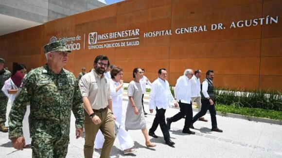 Sheinbaum inaugura hospital Agustín O’Horán en Mérida; promete inversión histórica en salud